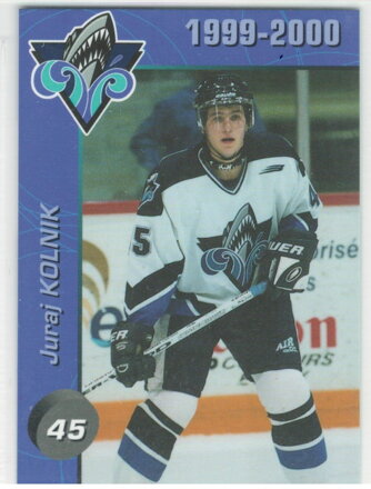 1999-00 Rimouski oceanic french č. 45 Juraj Kolník