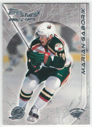 2000-01 Topps stars RC č. 113 Marián Gáborík