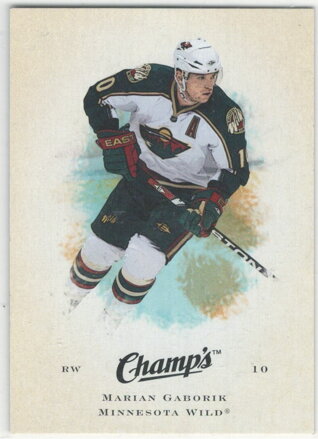 2008-09 Upper Deck Champs č. 51 Marián Gáborík