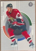 2001-02 BAP Update He Shoots He Scores Points #6 Marian Hossa 1 pt.