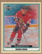2002-03 UD Artistic Impressions Retrospectives #R62 Marian Hossa