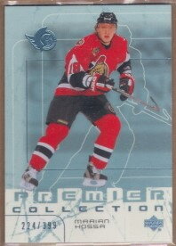 2003-04 UD Premier Collection #39 Marian Hossa
