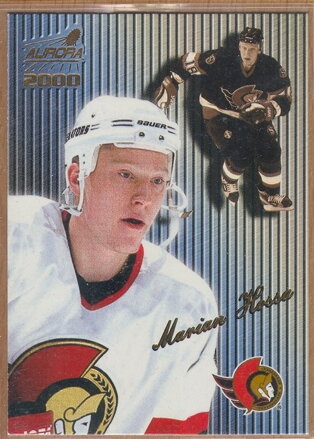1999-00 Aurora Striped #99 Marian Hossa