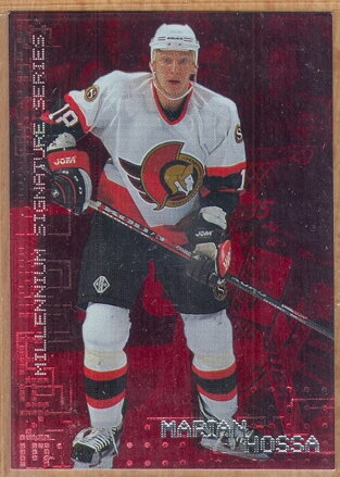 1999-00 BAP Millennium Ruby #170 Marian Hossa /1000