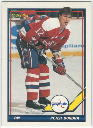 1991-92 O-PEE-CHEE č. 362 Peter Bondra