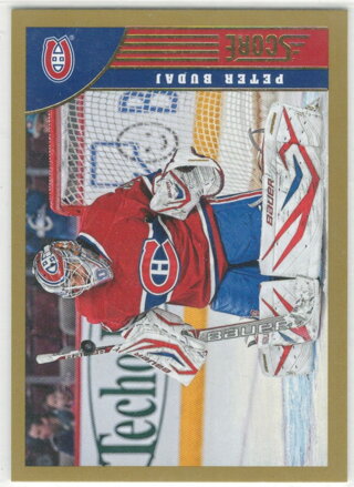 2013-14 Score Gold č. 271 Peter Budaj