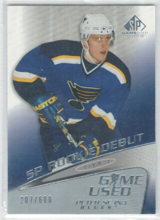 2003-04 SP Game Used/ 600 č. 79 Peter Sejna RC