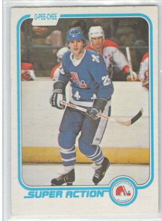 1981-82 O-PEE-CHEE č. 286 Super Action Peter Šťastný
