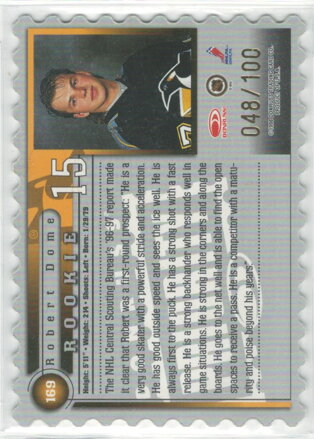 1997-98 Donruss Priority Stamp of Approval č. 169 Robert Döme 