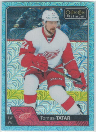 2016-17 O-PEE-CHEE Platinum Ice Blue Traxx č.52 Tomáš Tatár