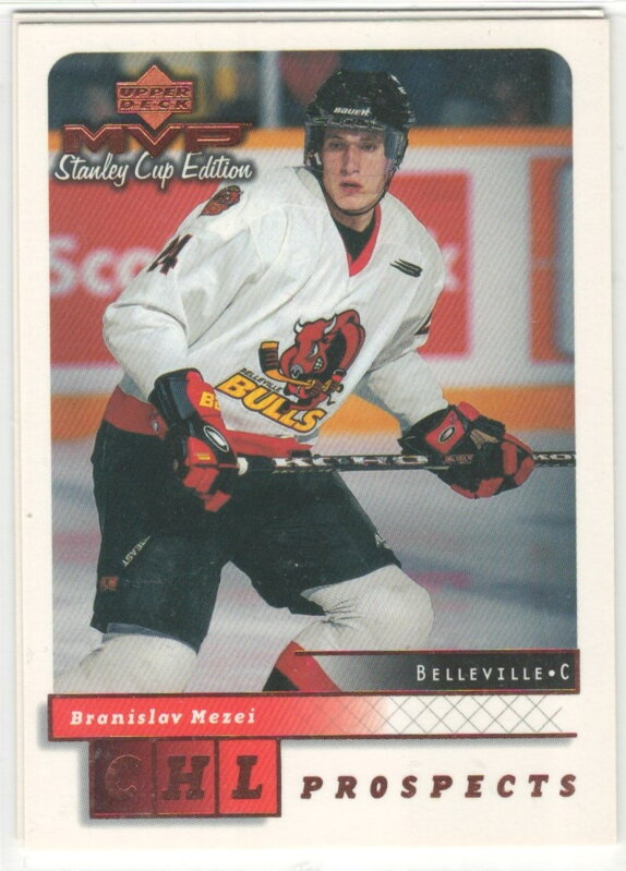 1990-00 MVP Stanley Cup edition č.196 Branislav Mezei