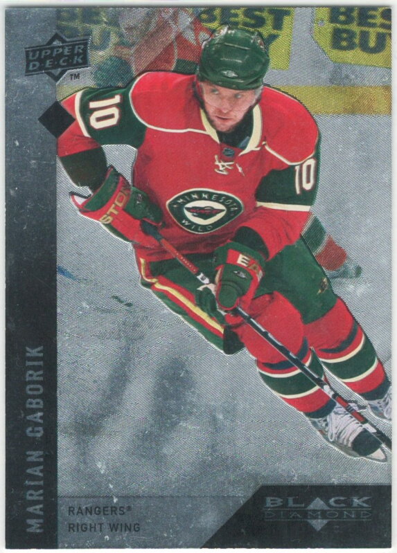 2009-10 Upper Deck Black Diamond č. 18 Marián Gáborík