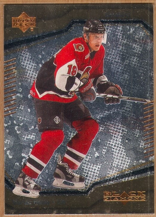 2000-01 Black Diamond #40 Marian Hossa