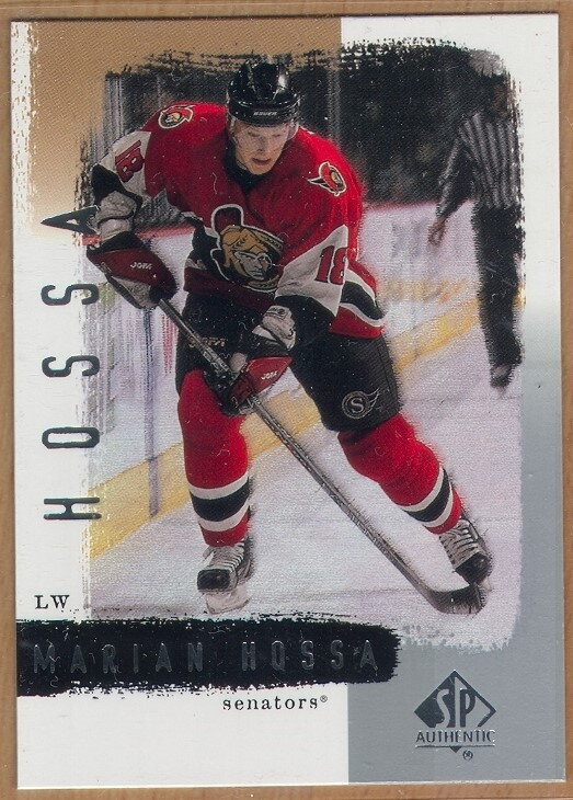 2000-01 SP Authentic #62 Marian Hossa