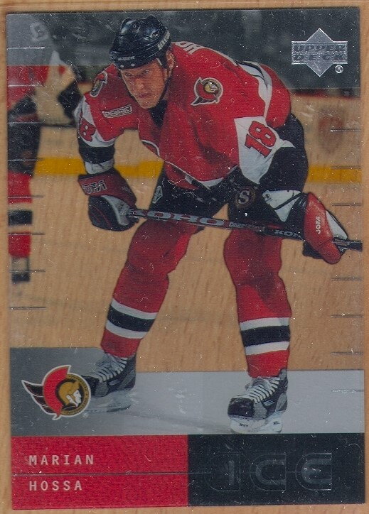 2000-01 Upper Deck Ice #28 Marian Hossa