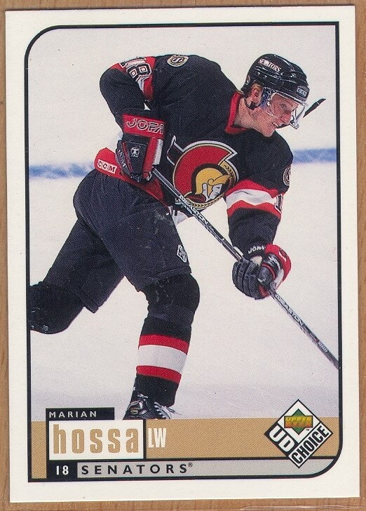 1998-99 UD Choice #142 Marian Hossa