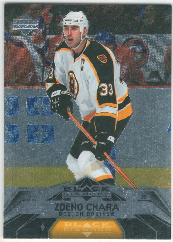 2007-08 Upper Deck Black Diamond č. 5 Zdeno Chára