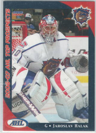 2006-07 AHL Top Prospects č. 13 Jaroslav Halák RC