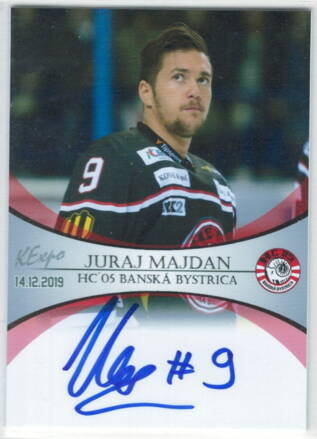 2019 KExpo Autograph 11/30 Juraj Majdan