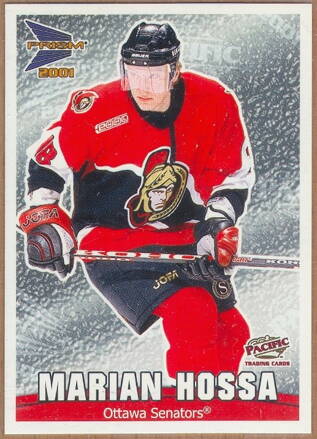 2000-01 McDonald's Pacific Checklists #5 Marian Hossa