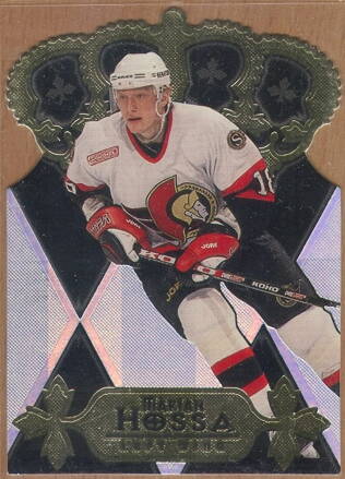 2000-01 Pacific Gold Crown Die Cuts #21 Marian Hossa