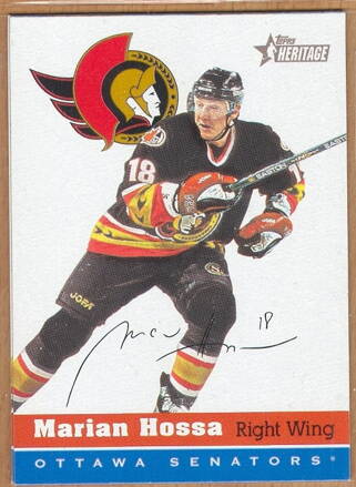 2000-01 Topps Heritage #68 Marian Hossa