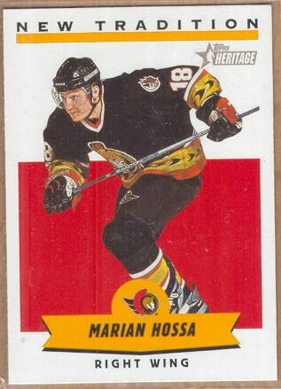 2000-01 Topps Heritage New Tradition #NT1 Marian Hossa