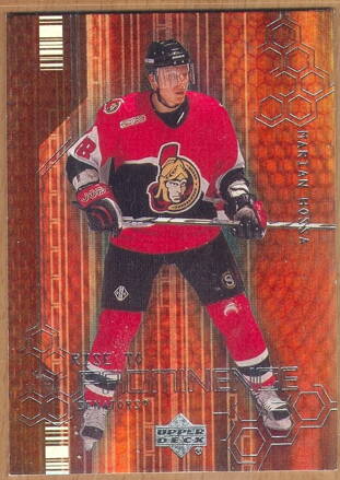 2000-01 Upper Deck Rise to Prominence #RP5 Marian Hossa