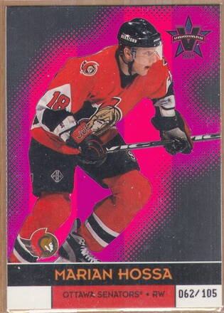 2000-01 Vanguard Holographic Purple #69 Marian Hossa /105