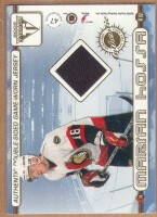 2001-02 Titanium Double-Sided Jerseys #47 Martin Havlat/Marian Hossa