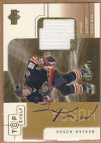 2001-02 UD Top Shelf Jersey Autographs #MH Marian Hossa/ 100