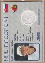 2002-03 Stadium Club Passport Jerseys #7 Marian Hossa