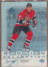 2003-04 UD Premier Collection #39 Marian Hossa