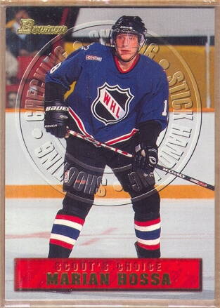1998 Bowman CHL Scout's Choice #SC7 Marian Hossa