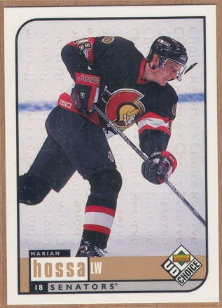 1998-99 UD Choice Reserve #142 Marian Hossa