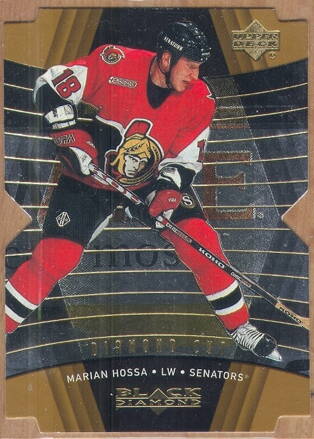 1999-00 Black Diamond Diamond Cut #59 Marian Hossa