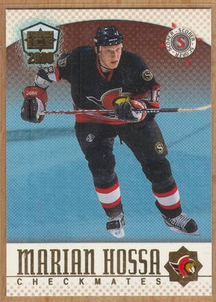 1999-00 Pacific Dynagon Ice Checkmates Canadian #27 Marian Hossa