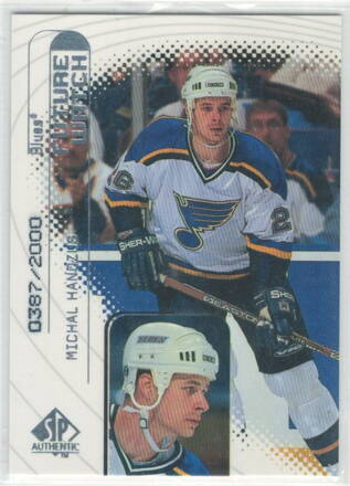 1998-99 SP Authentic Future Watch 387/2000 č. 108 Michal Handzuš