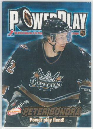 2001-02 Pacific Atomic Power play č. 35 Peter Bondra