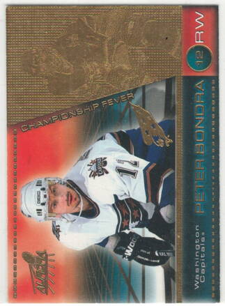 1998-99 Pacific Aurora Championship Fever č. 49 Peter Bondra