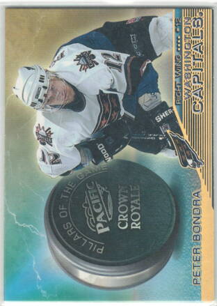 1998-99 Pacific Crown Royal Pillars of the game č. 25 Peter Bondra