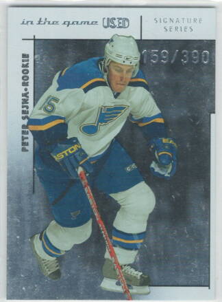 2003-04 ITG Used Signature Series/390 č. 167 Peter Sejna RC