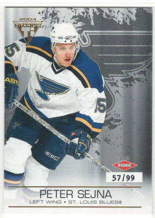 2003-04 Private Stock Titanium/99 č. 135 Peter Sejna RC