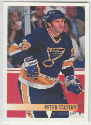 1994-95 Topps Premier  č. 182 Peter Šťastný 