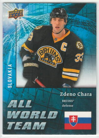 2009-10 Upper Deck All world team  č. aw11 Zdeno Chára